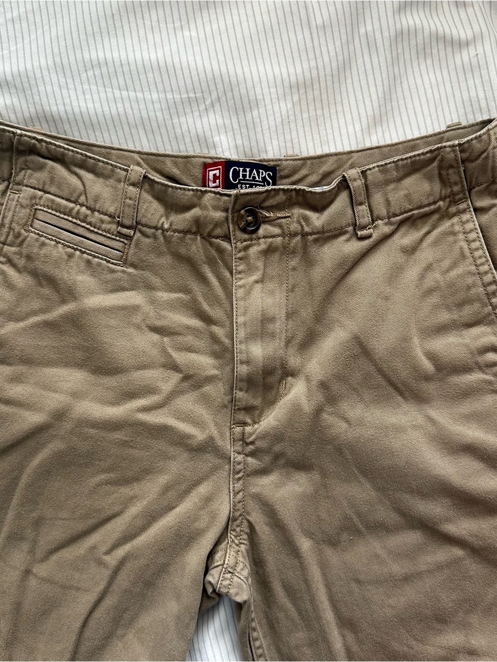Chaps Men’s Khaki/Tan Chino Pants